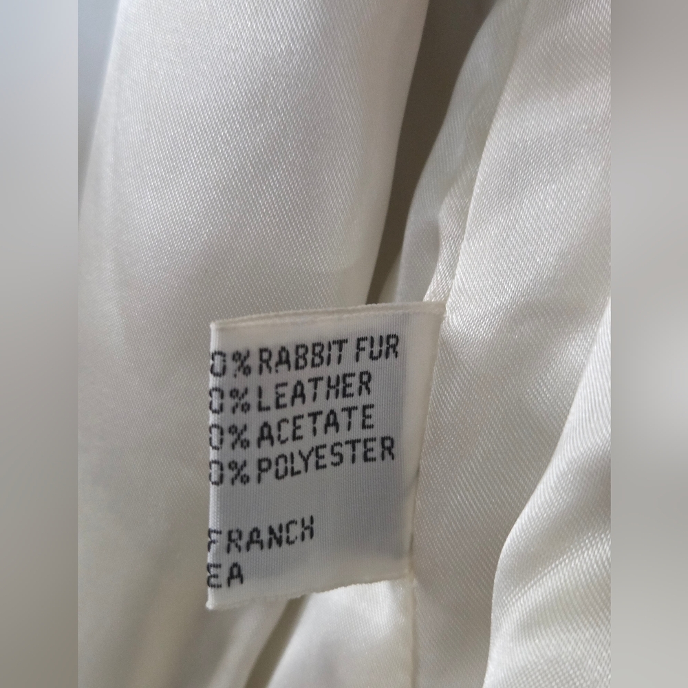 Split End Ltd. Rabbit Fur Fully Lined Jacket Size… - image 6